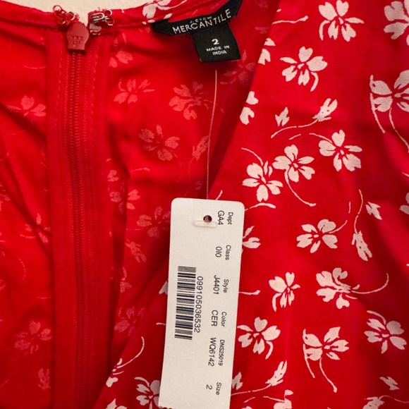 Jcrew Mercantile Faux Wrap Breezy Dress - 2 - Picture 2 of 3